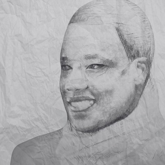 Portrait au crayon de H.K.